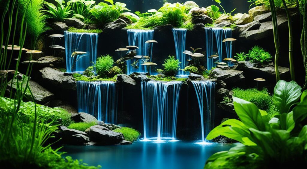 Aquascaping waterfall creation essentials