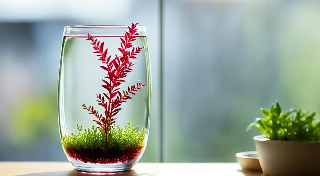 Rotala blood red placement