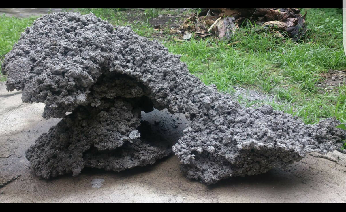 DIY Cement Rocks